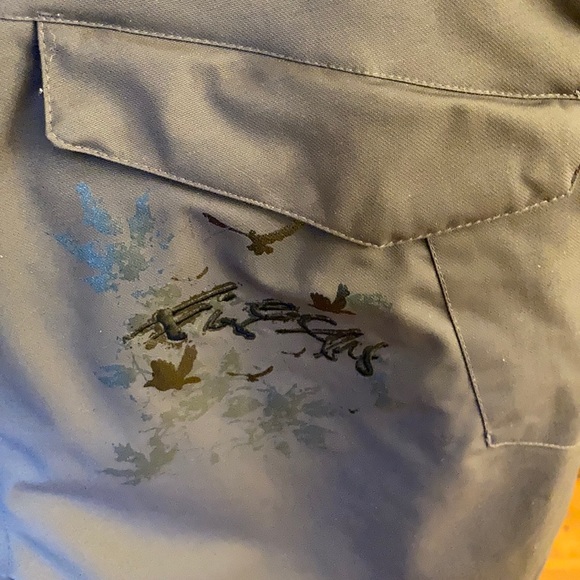 Snow pants in charcoal grey perfect condition - Picture 4 of 5